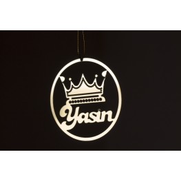 Dikiz Aynası Süsü (Taçlı)